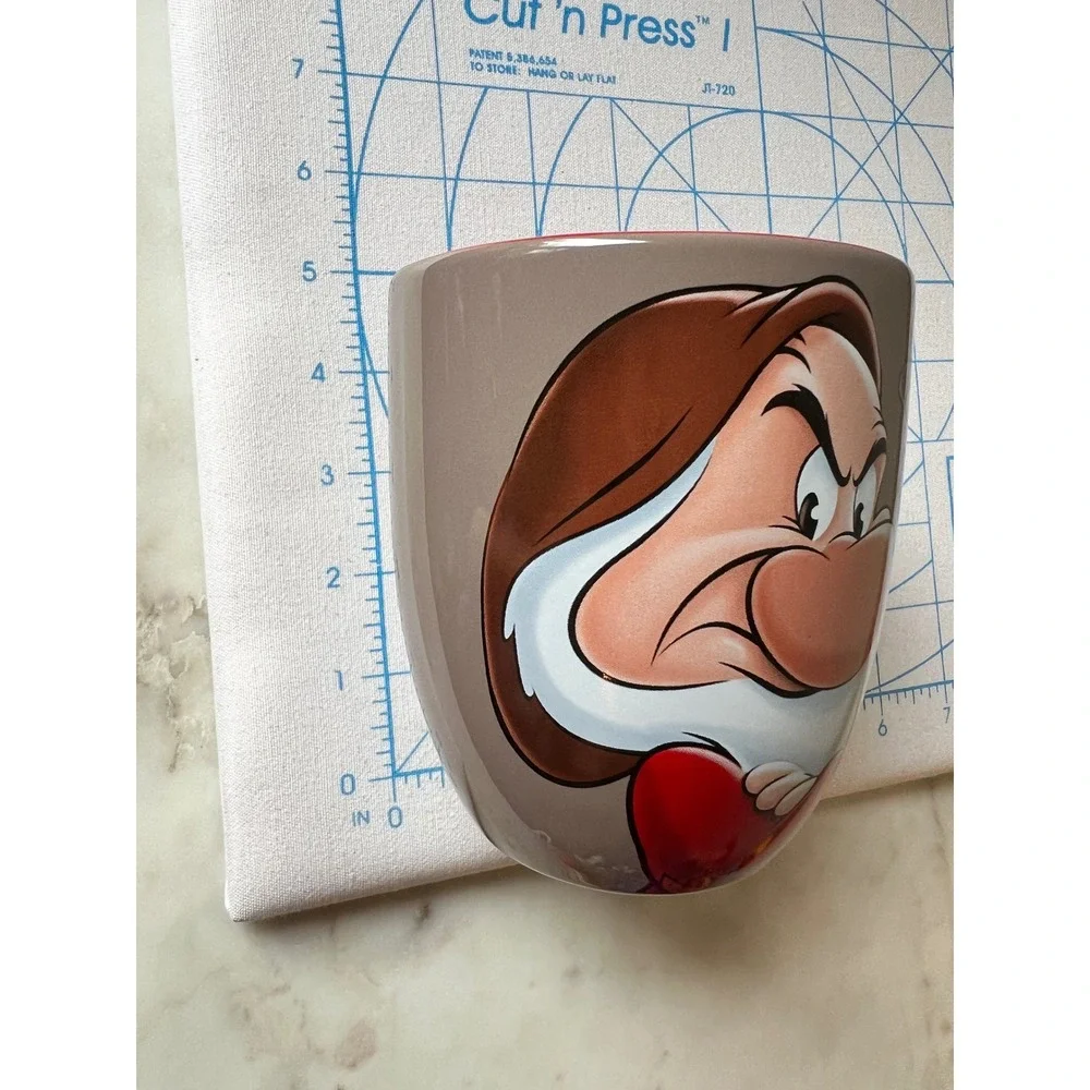 Authentic Walt Disney World Park Grumpy Dwarf Coffee Mug Storm Cloud & Lightning
